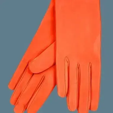 Rubber Gloves Orange Heavy Duty